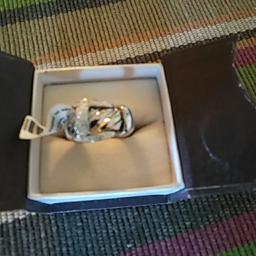 Austrian Crystal Buckle Ring(6)